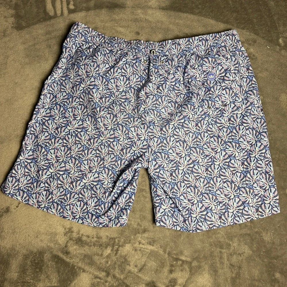 Peter Millar Mens XL Lined Swim Trunks 7.5